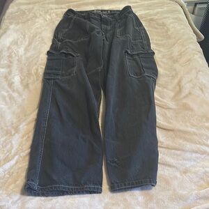 Men's Black Cargo Pants